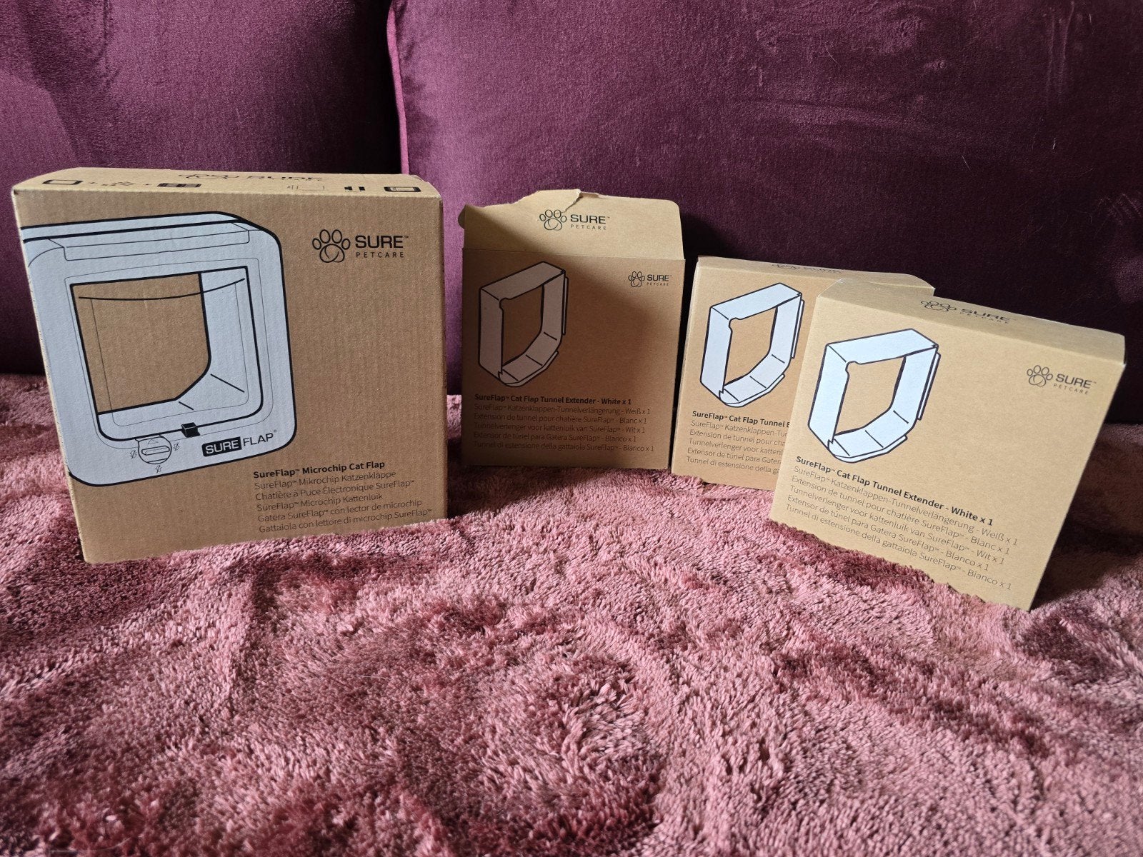 sure pescare microchip slim kattenluik met 3 extenders, Dieren en Toebehoren, Katten-accessoires, Ophalen of Verzenden, Nieuw
