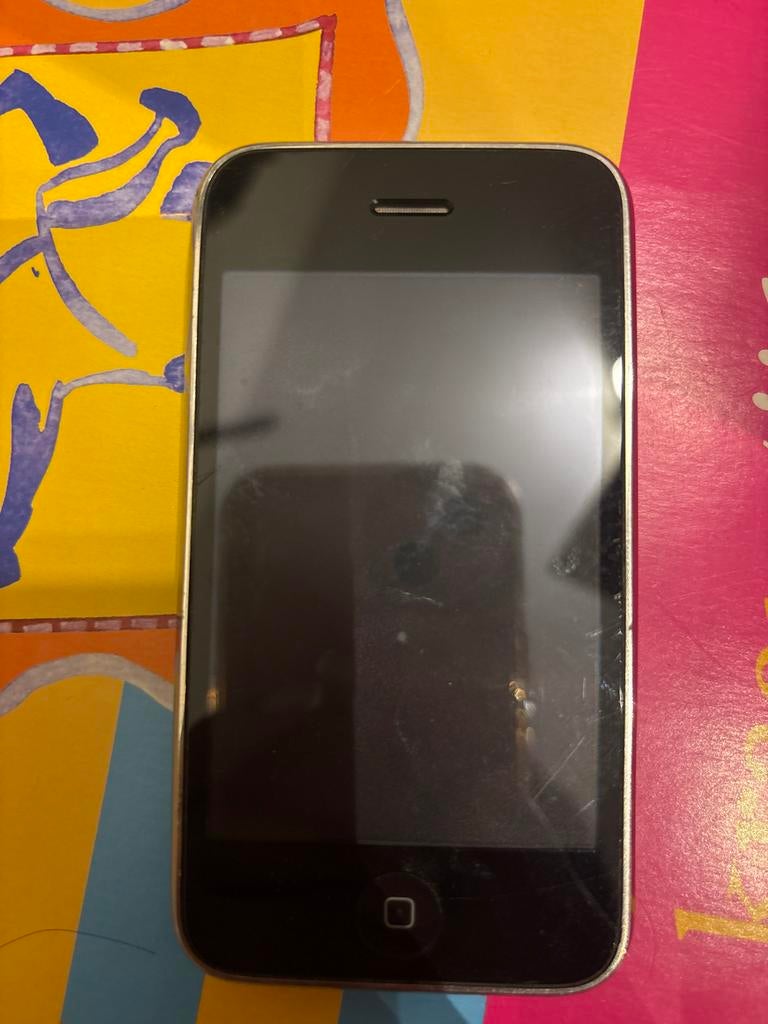 Vintage iPhone 16gb - Zwart - Collector's item, Ophalen, Gebruikt, Zwart, 8 GB