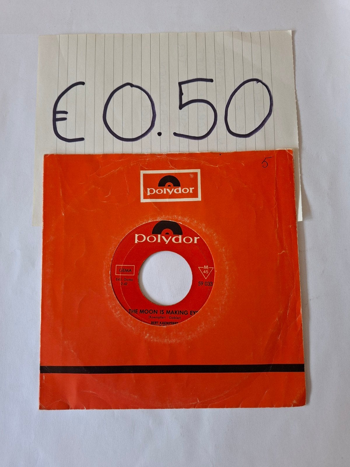Bert Kaempfert, Cd's en Dvd's, Ophalen of Verzenden, Gebruikt, 7 inch, Pop