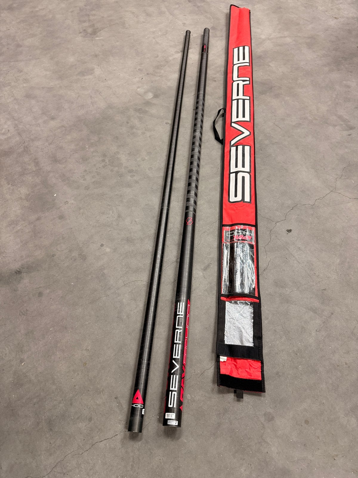Severne Apex Red 400 sdm mast, Watersport en Boten, Windsurfen, Ophalen, Zo goed als nieuw, Severne, Mast