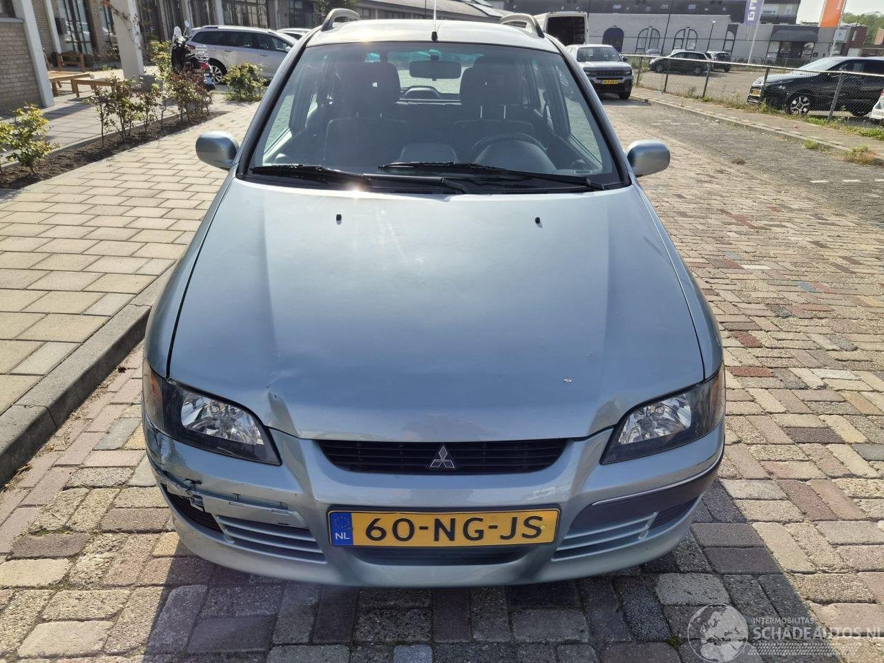 Mitsubishi Space Star 1.6 AUTOMAAT (bj 2003), Auto diversen, Automaat, Overige carrosserieën, Zilver of Grijs, Mitsubishi