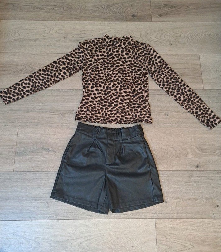 Leuk setje: Shoeby top en JM shorts maat 134/140, Ophalen of Verzenden, Zo goed als nieuw, Shoeby en JM, Meisje