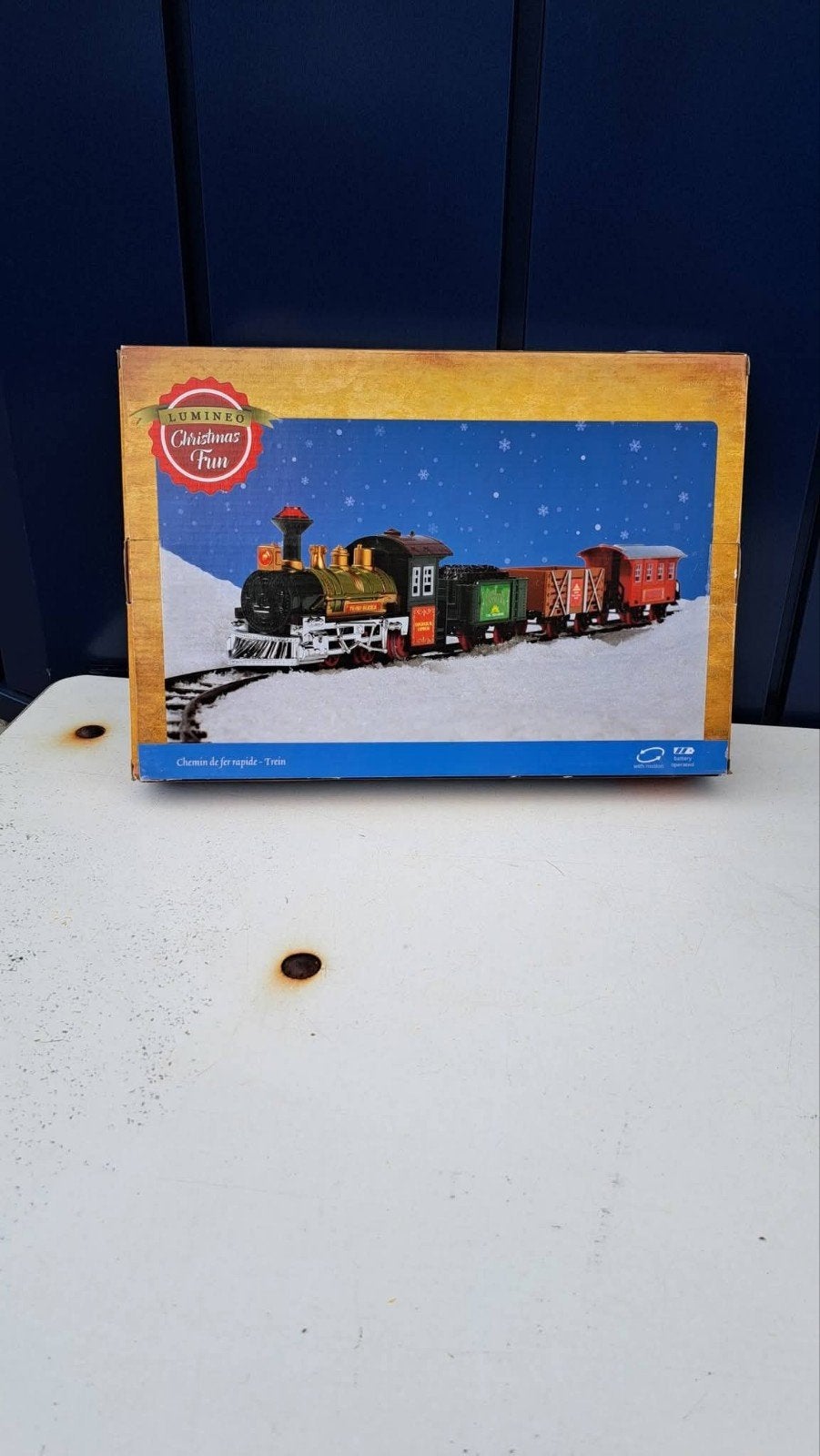 kerst trein, Ophalen, Zo goed als nieuw
