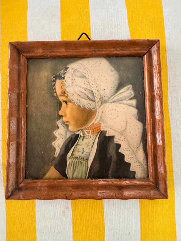 Rijka Bleeker Walcheren vintage prent portret Walchers, Ophalen of Verzenden