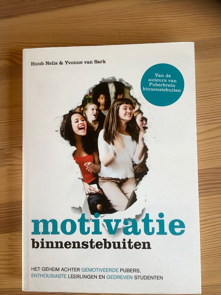 Motivatie binnenstebuiten, Boeken, Nieuw, Huub Nelis, Beta, HBO