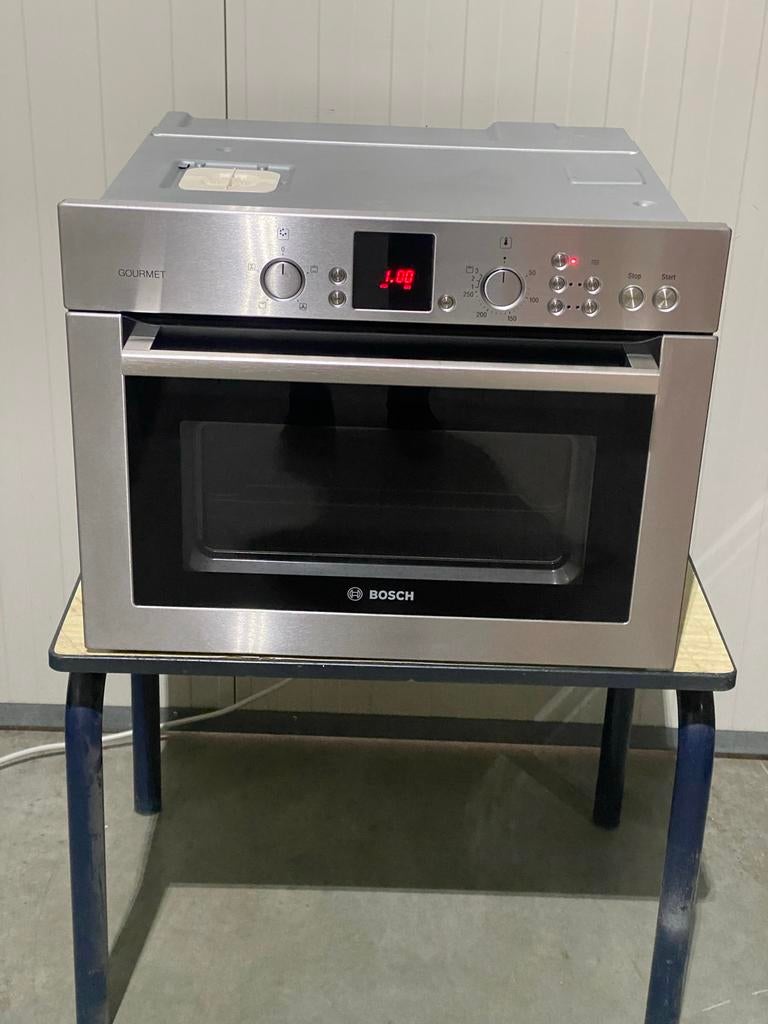 Bosch Gourmet Inbouw Oven met Grill en Magnetronfunctie, Bella, Hete lucht, Ophalen of Verzenden, Zo goed als nieuw