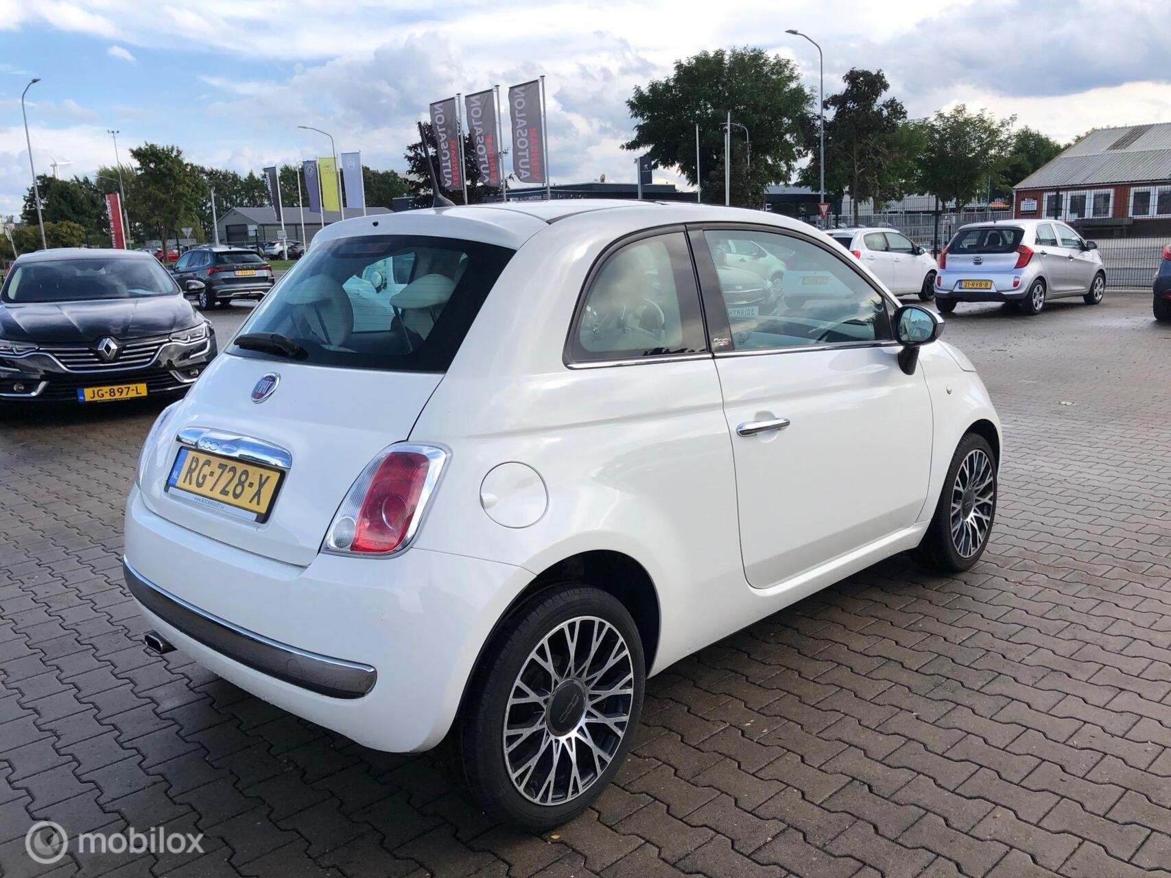 Fiat 500 0.9 TwinAir Turbo 500S Pamodak Airco Ecc, Voorwielaandrijving, Stof, Gebruikt, Handgeschakeld