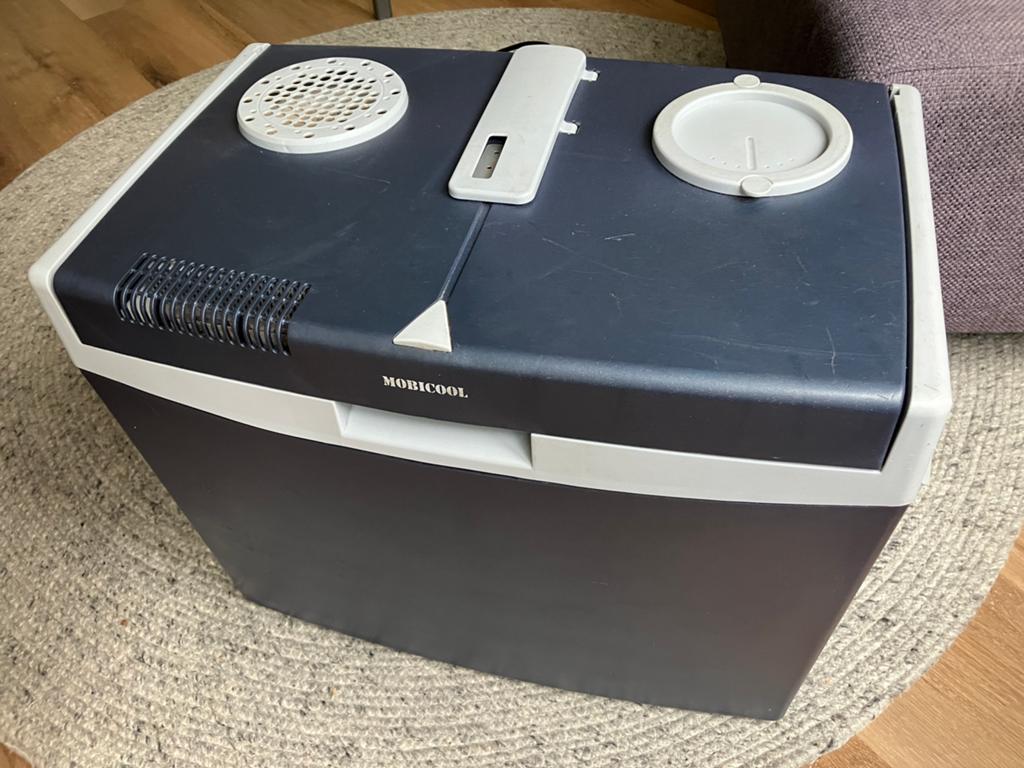 Mobicool T35 elektrische koelbox, Caravans en Kamperen, Ophalen of Verzenden, Zo goed als nieuw, Koelbox, Elektrisch