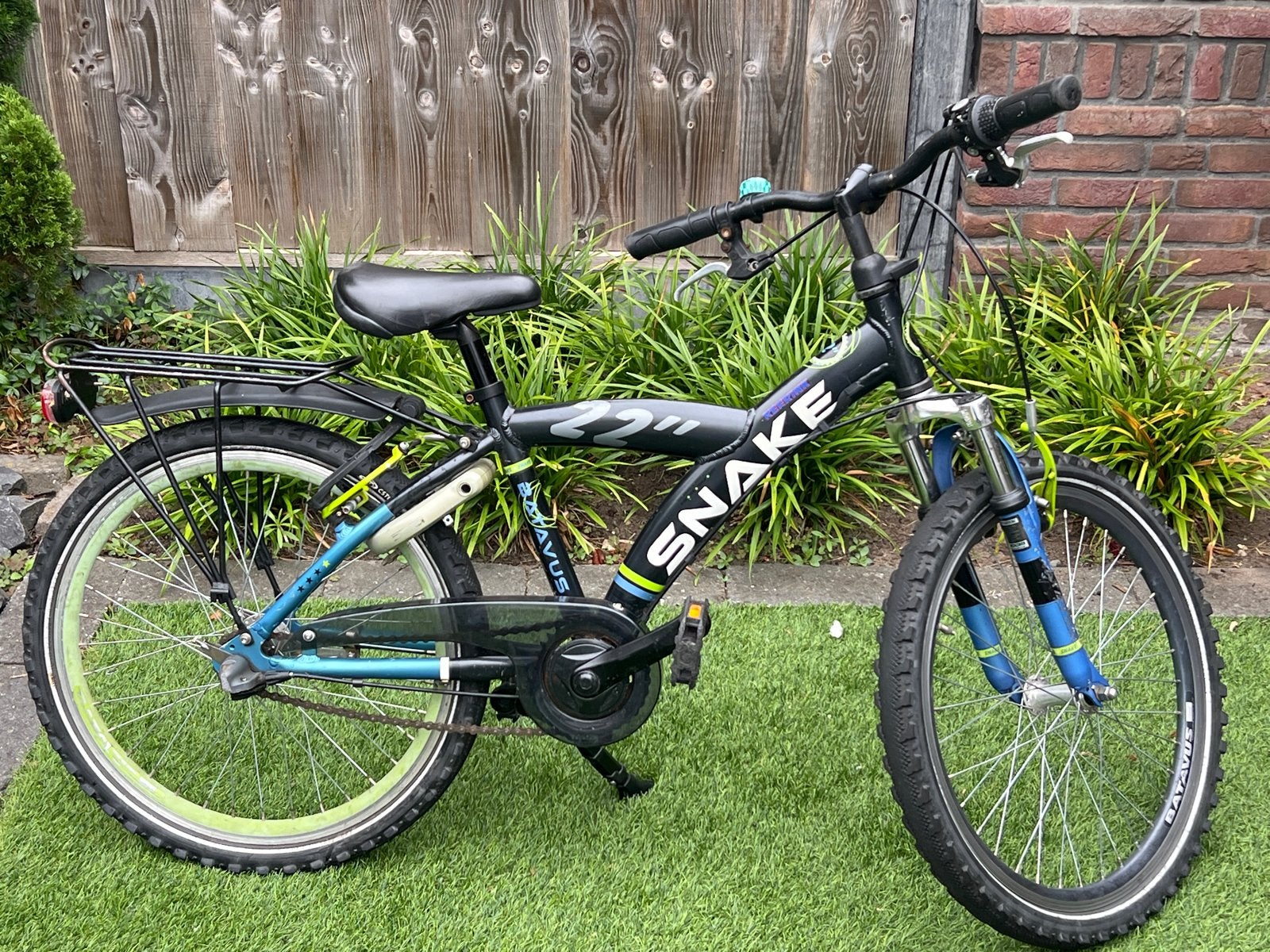 Batavus Snake kinderfiets 22 inch - Opknapper, Ophalen, Gebruikt, 20 inch of meer