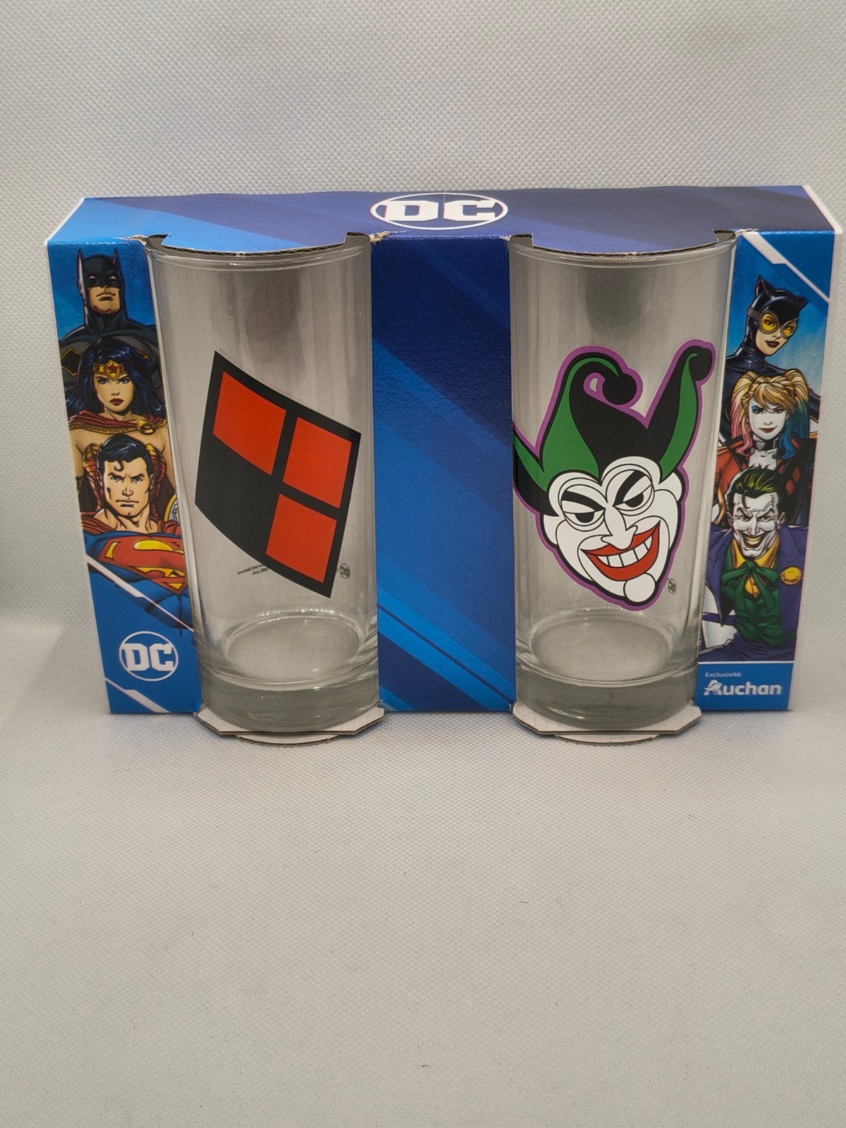 Leuke marvel DC glazen - nieuw in verpakking, Ophalen of Verzenden, Zo goed als nieuw, Overige typen