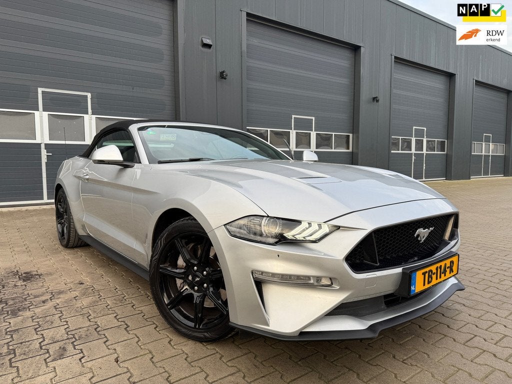 Ford Mustang Convertible Custom pack! Origineel Nederlands, 290 pk, Achterwielaandrijving, Gebruikt, 4 cilinders