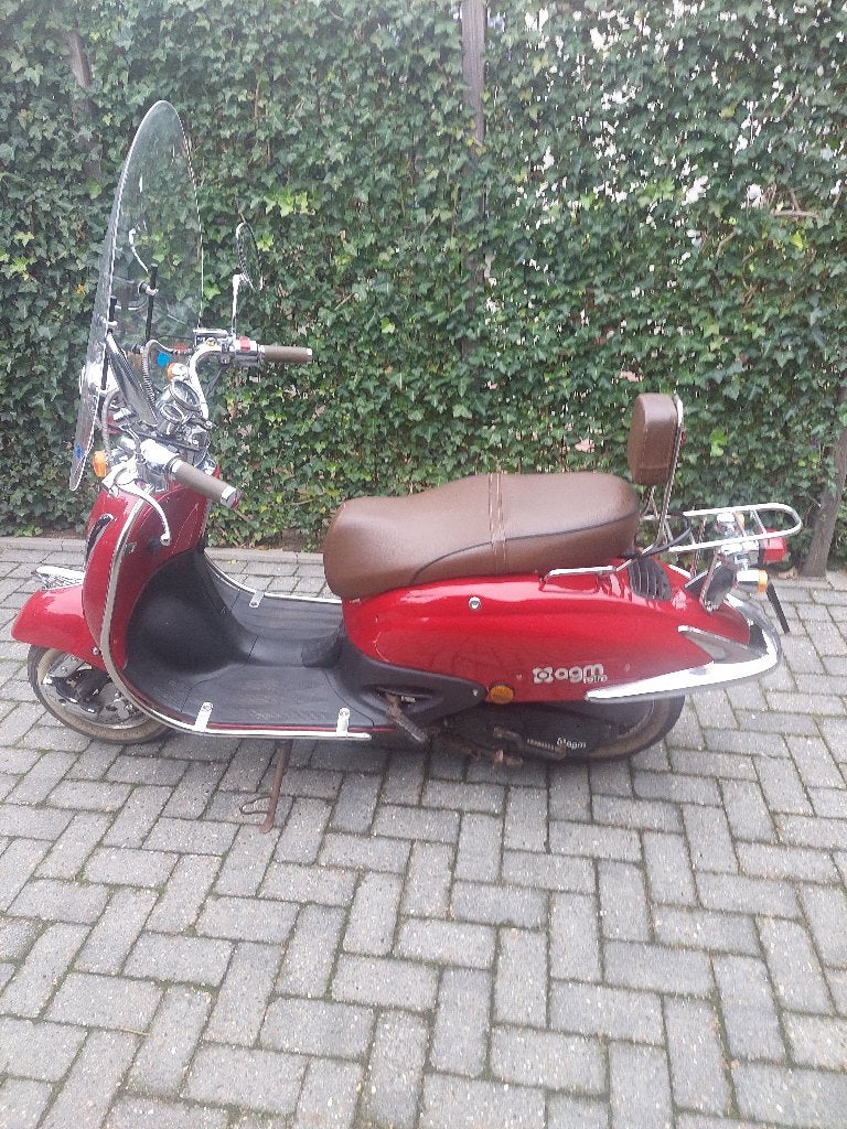 AGM Retroscooter, Zo goed als nieuw, Benzine, Ophalen, Overige merken