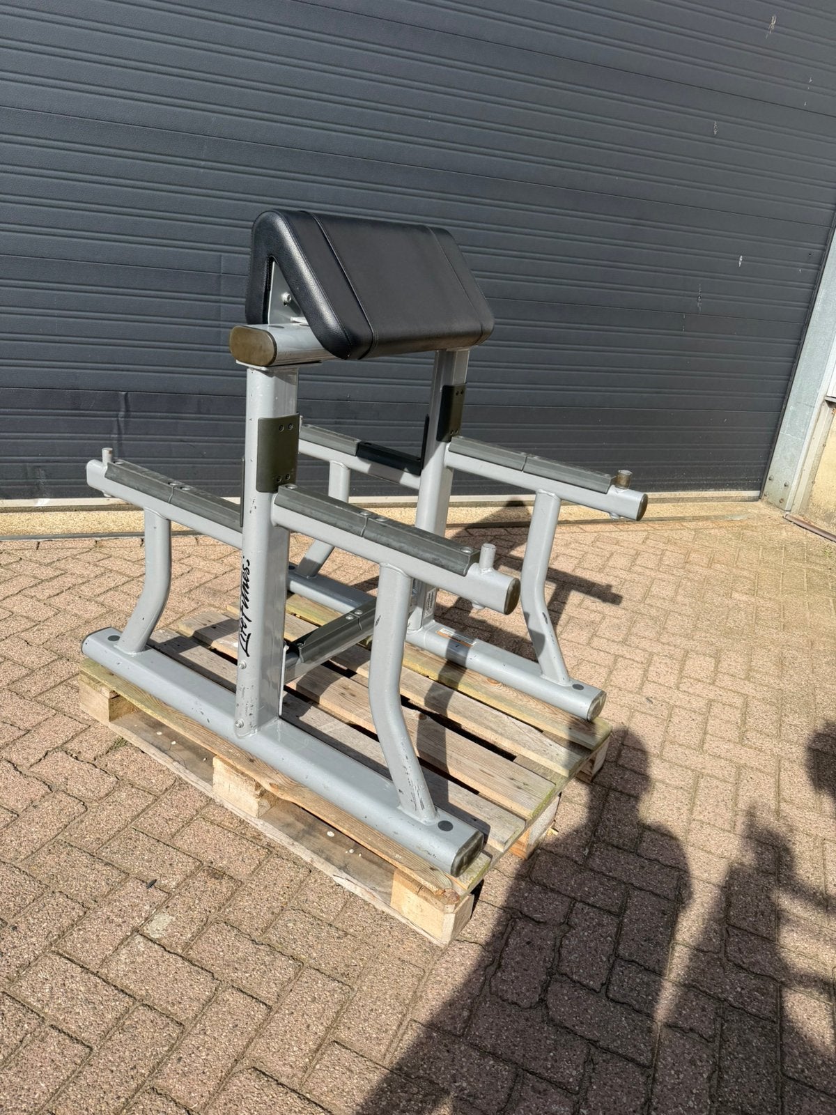 Life Fitness Scott Bench , Biceps Bankje, Ophalen, Gebruikt, Fitnessbank
