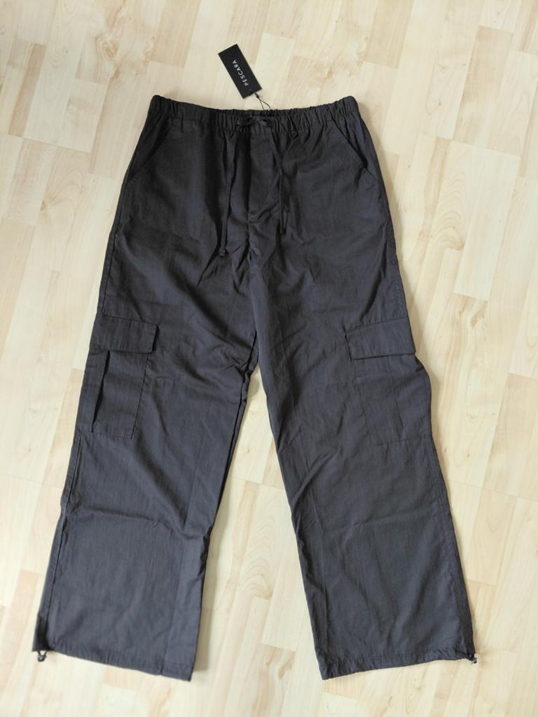NIEUW: Terstal Pescara Wide fit cargo broek zwart S 36, Terstal, Ophalen of Verzenden, Nieuw