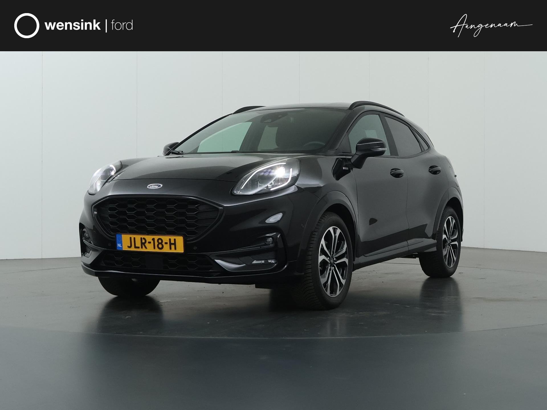 Ford Puma 1.0 EcoBoost Hybrid ST-Line X | Navigatiesysteem |, Leder en Stof, 665 kg, Bedrijf, 155 pk