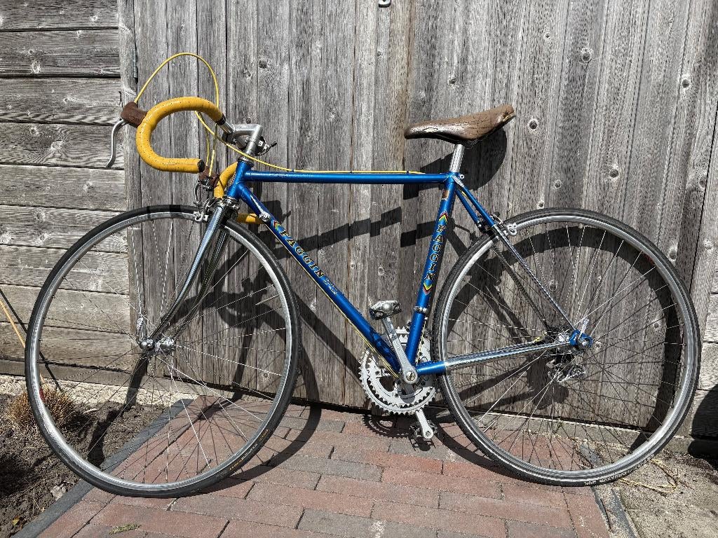 Klassieke Faggin Del Mondo Competition racefiets, Fietsen en Brommers, Fietsen | Racefietsen, Overige merken, 28 inch, Ophalen of Verzenden