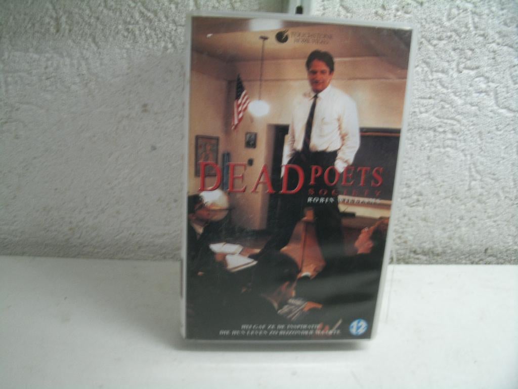 vhs 173b dead poets, Vanaf 16 jaar, Ophalen of Verzenden, Zo goed als nieuw, Horror