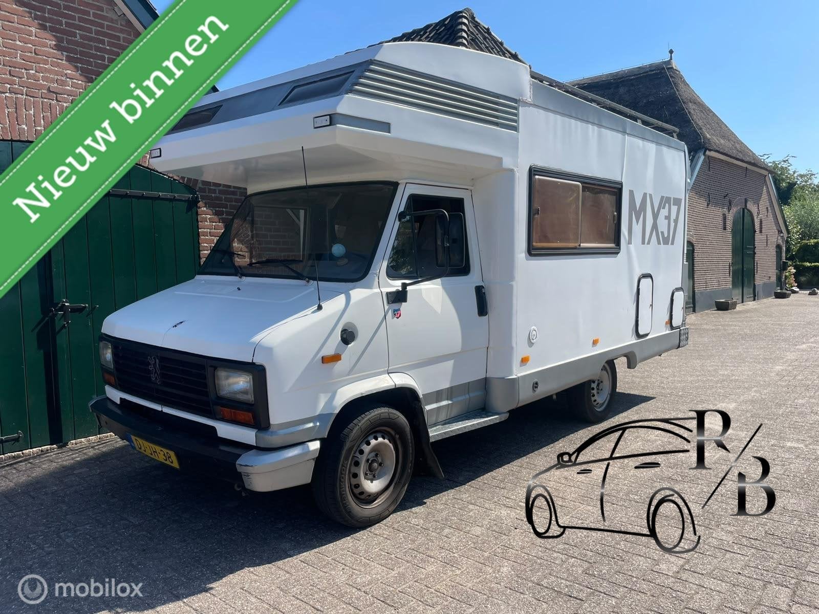 Peugeot J5 Kampeerauto 1989 APK 2028 max 5 pers KOOPJE !, Auto's, Stof, Gebruikt, Overige modellen, 2260 kg