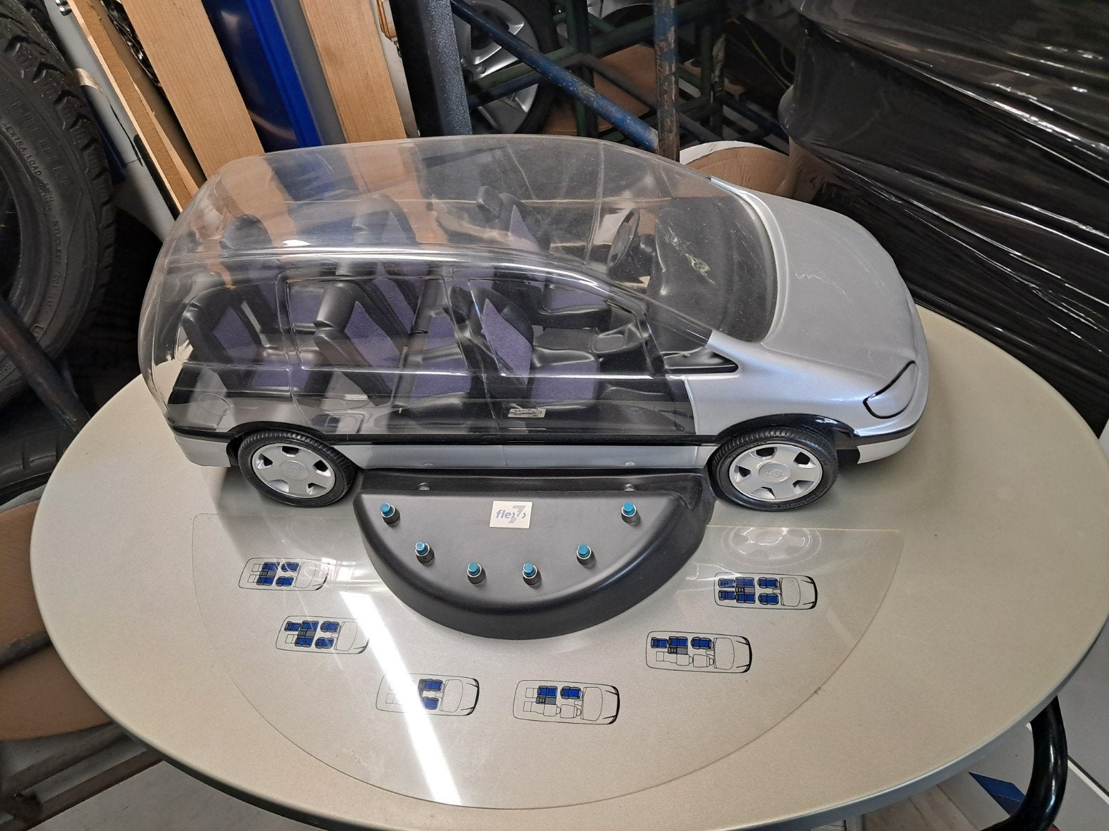 Opel Zafira A dealer display uit 1999 demonstratie flex 7, Verzamelen, Ophalen, Eu, Eu, Overige typen