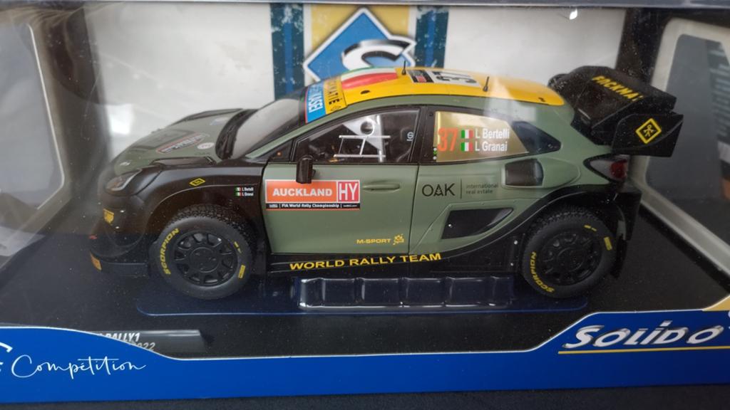 Ford Puma Rally New Zealand 1:18 Solido Pol, Hobby en Vrije tijd, Modelauto's | 1:18, Auto, Verzenden, Nieuw, .
