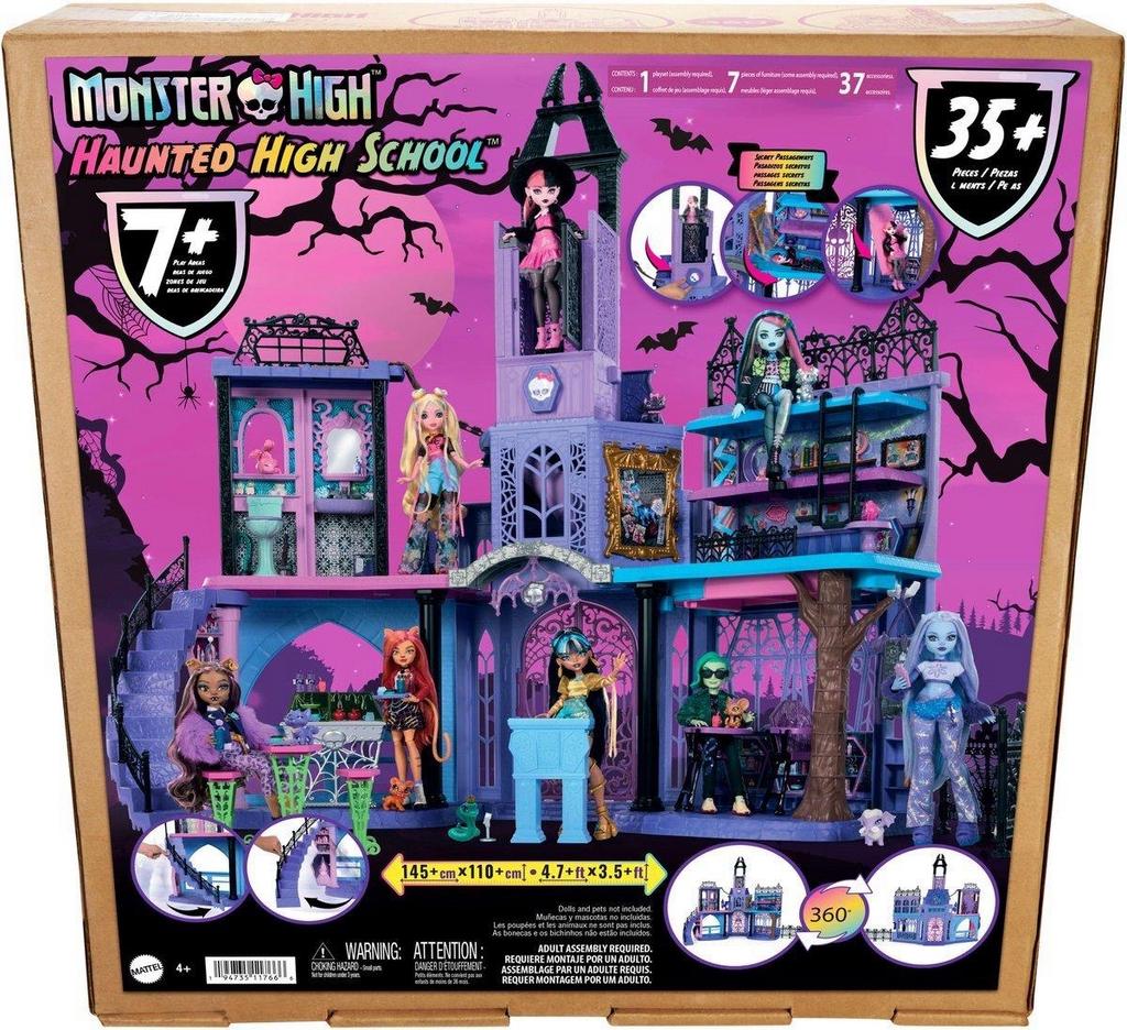 Monster High Haunted High School Speelset Nieuw, Meisje, Nieuw, Ophalen of Verzenden, Mattel B.V.