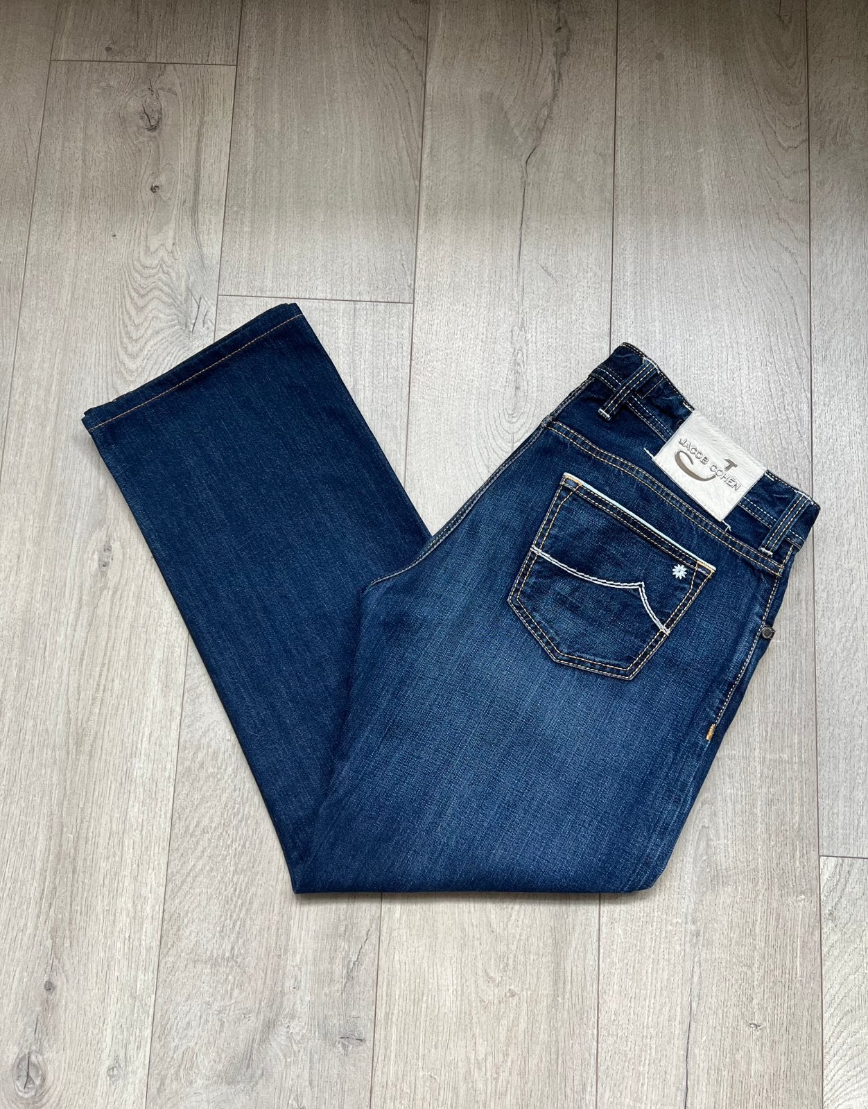 Jacob Cohën Jeans 620 Limited Edition 329/412 - Maat 36, Ophalen of Verzenden, Zo goed als nieuw, Blauw, W36 - W38 (confectie 52/54)