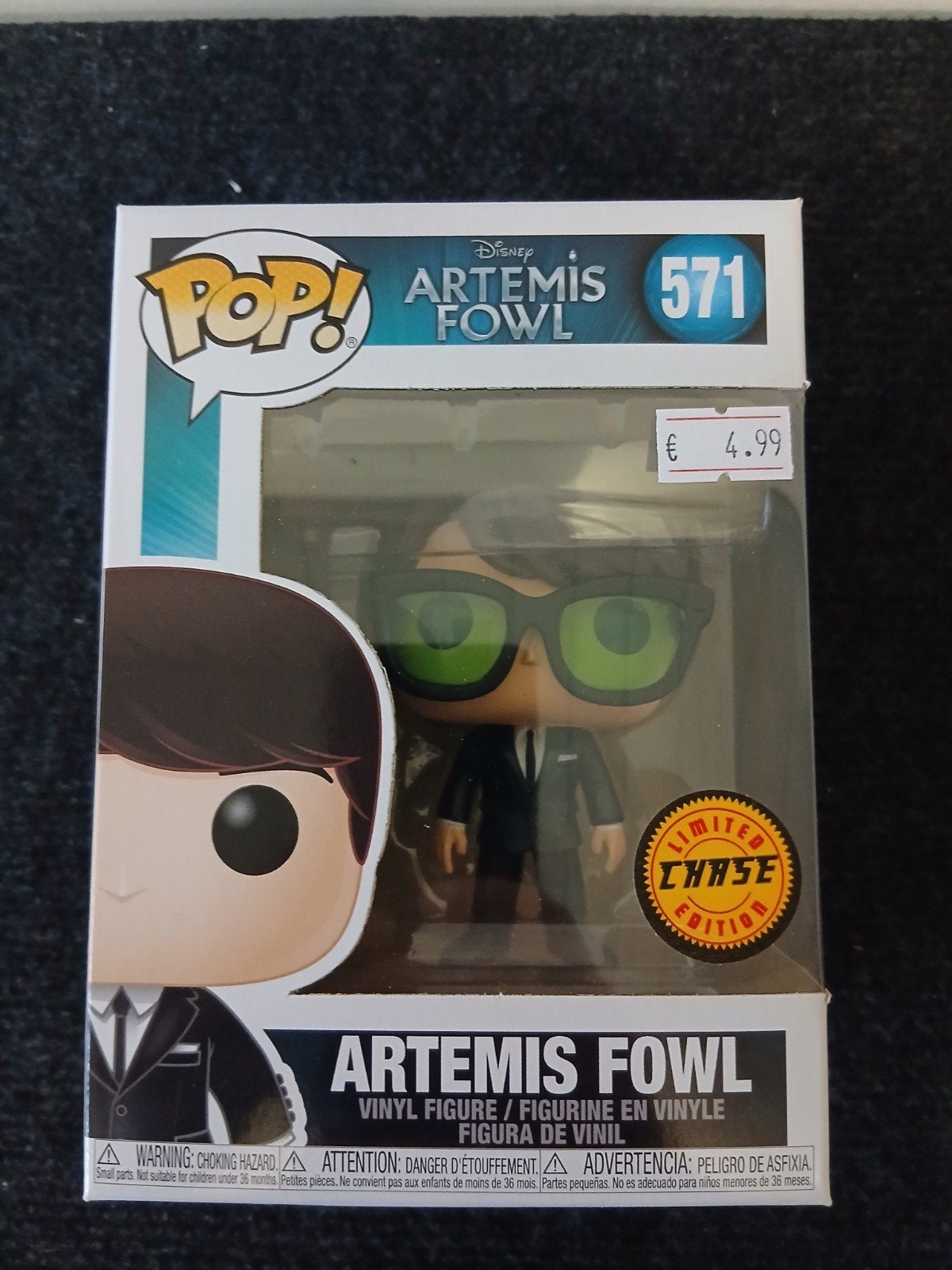 Funko Pop! Disney Artemis Fowl #571 Limited Chase Edition, Ophalen of Verzenden, Nieuw