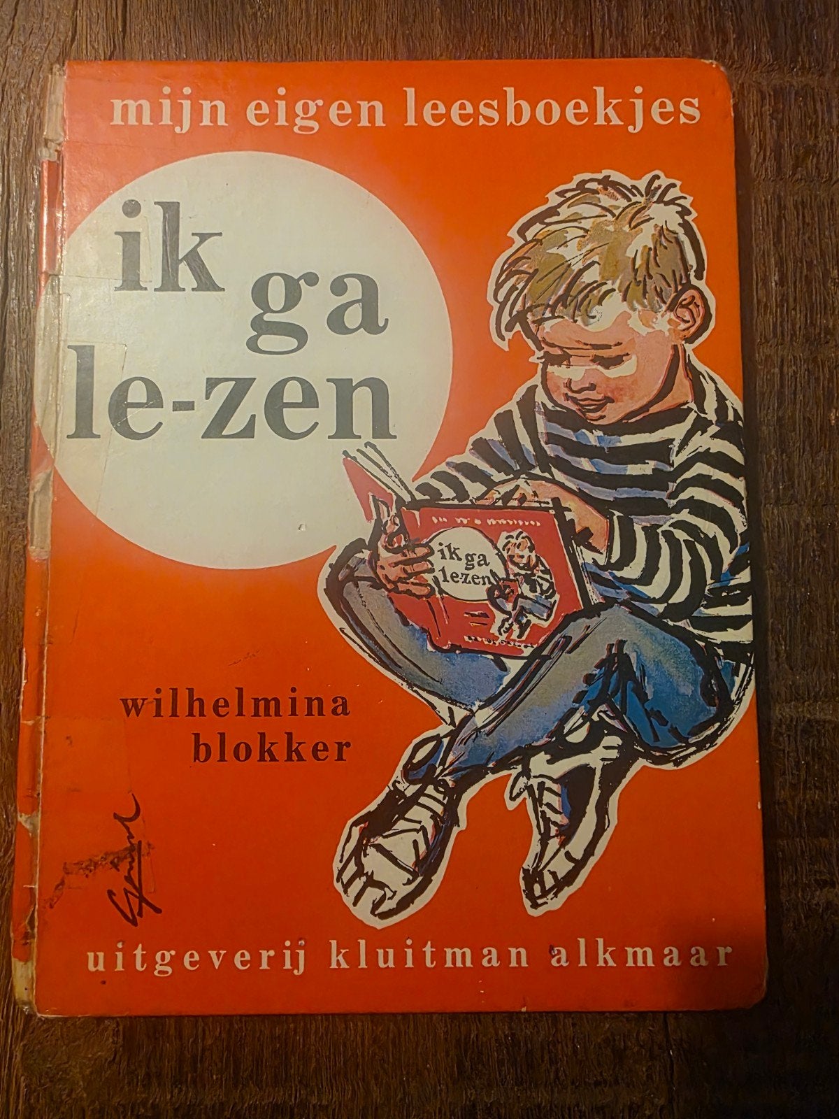 Wilhelmuna Blokker "ik ga le-zen", Ophalen of Verzenden, Gelezen