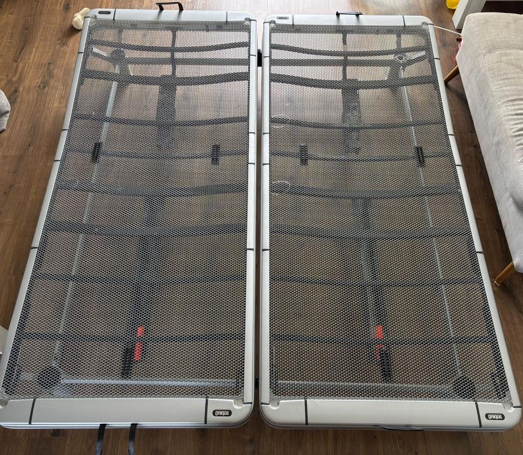 Auping Royal 380 Elektrisch 180x200 cm, Ophalen, Gebruikt, Tweepersoons, Bedbodem