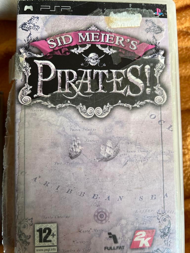Sid Meier's Pirates! PSP game, Ophalen of Verzenden, Gebruikt, Avontuur en Actie, Vanaf 12 jaar