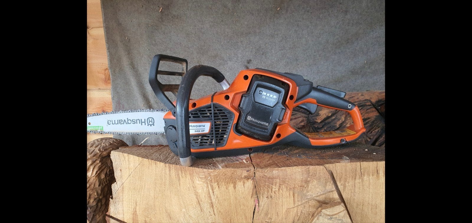 Husqvarna 540i XP Accu Kettingzaag -, Ophalen, 70 mm of meer, Kettingzaag, Zo goed als nieuw