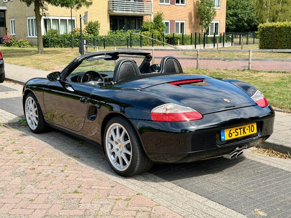 Porsche Boxster S 3.2 Tiptronic 2002 Zwart, Achterwielaandrijving, Zwart, Cabriolet, 0 kg
