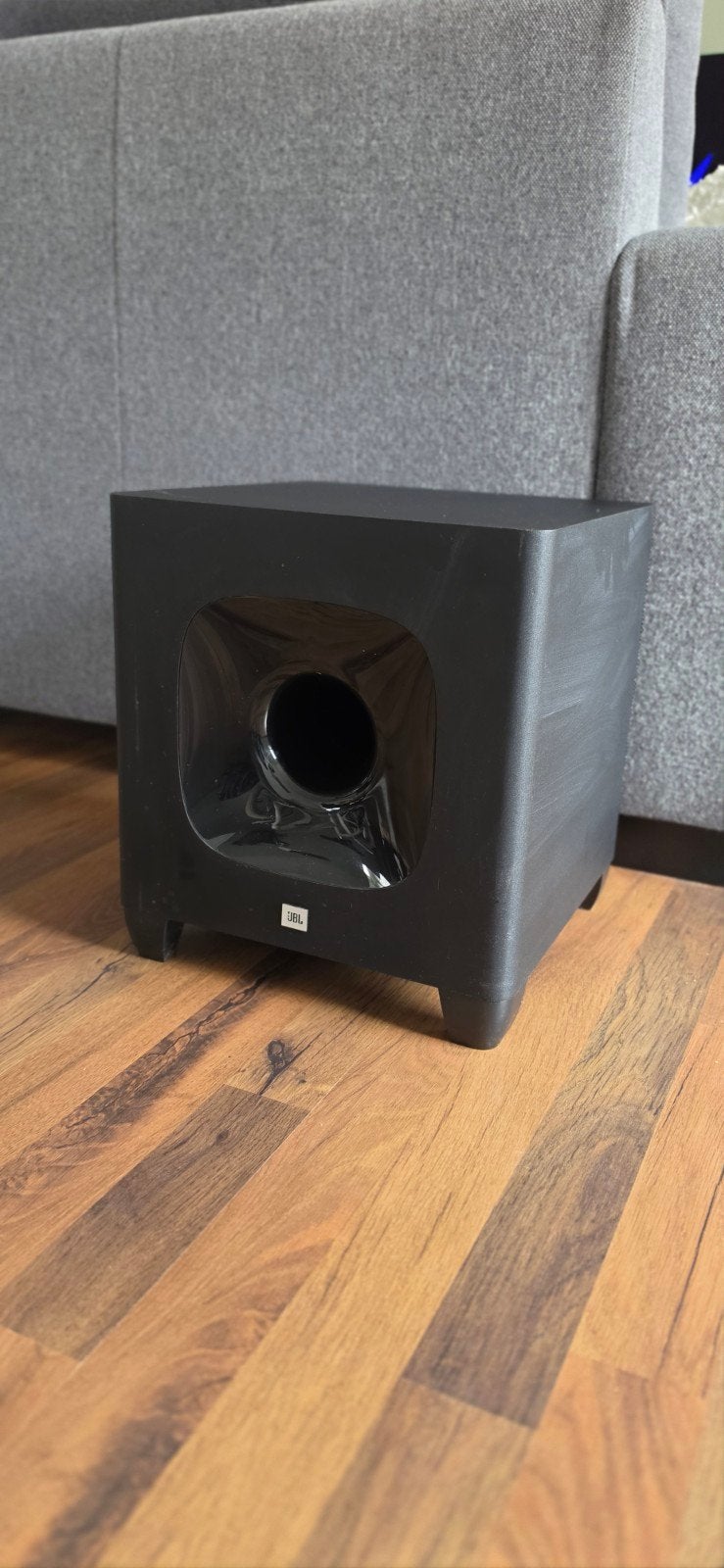 JBL Cinema SB400 Subwoofer - Bass voor Thuisbioscoo, Zo goed als nieuw, Geschikt voor surround/home cinema, Ophalen, 150 watt of meer