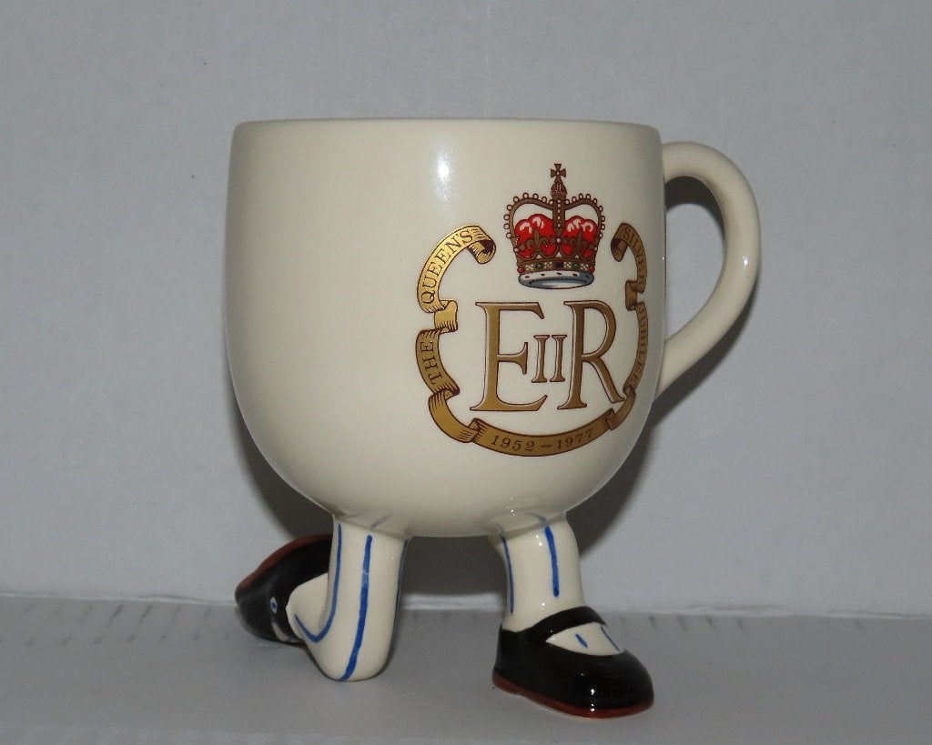 The Queens silver jubilee 1952 - 1977 Carlton Ware, Ophalen of Verzenden, Nieuw, Buitenland, Overige typen