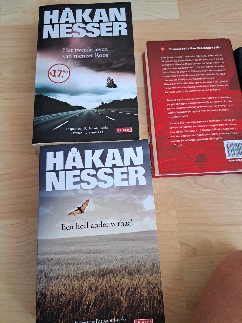 Håkan Nesser boeken:o.a  De Terugkeer, De Dode op het Strand, Boeken, Ophalen of Verzenden, Zo goed als nieuw, Håkan Nesser, Scandinavië