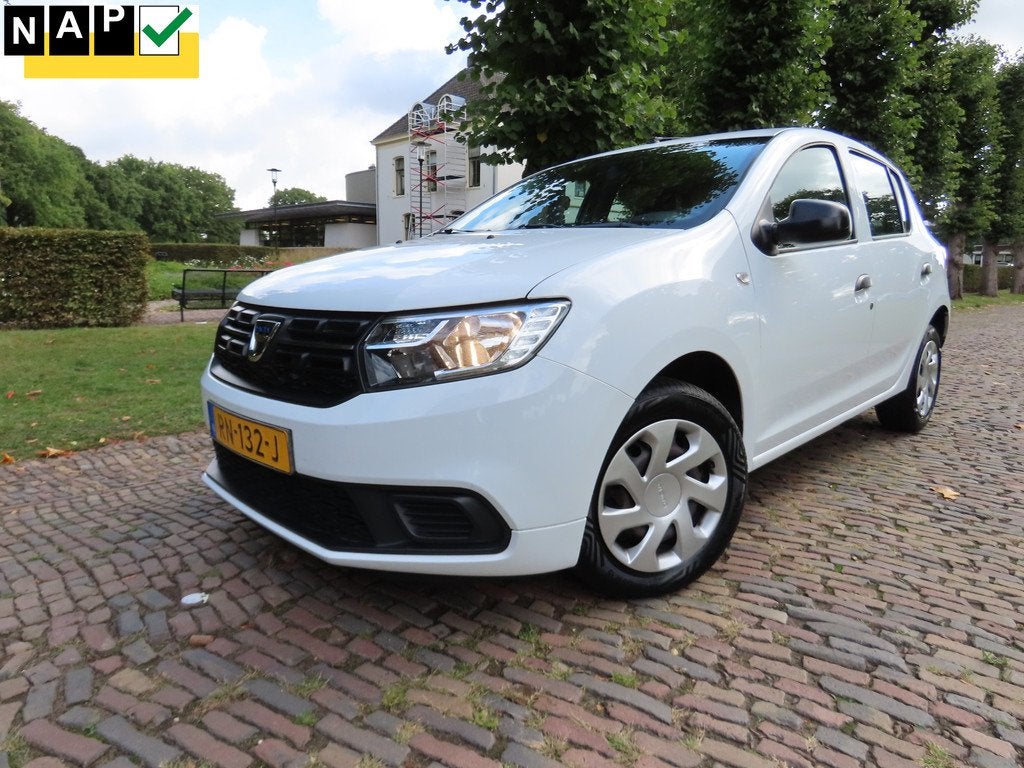 Dacia Sandero 0.9 TCe Ambiance Airco Bleutooth Pdc, Auto's, Dacia, Voorwielaandrijving, Euro 6, 525 kg, Wit