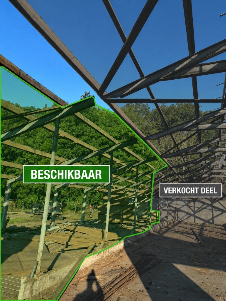 Gedemonteerde kapschuur, Gedeelte oude jongveestal, Ophalen of Verzenden, Gebruikt
