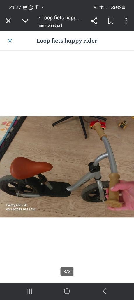Loopfiets, Ophalen, Gebruikt, Loopfiets