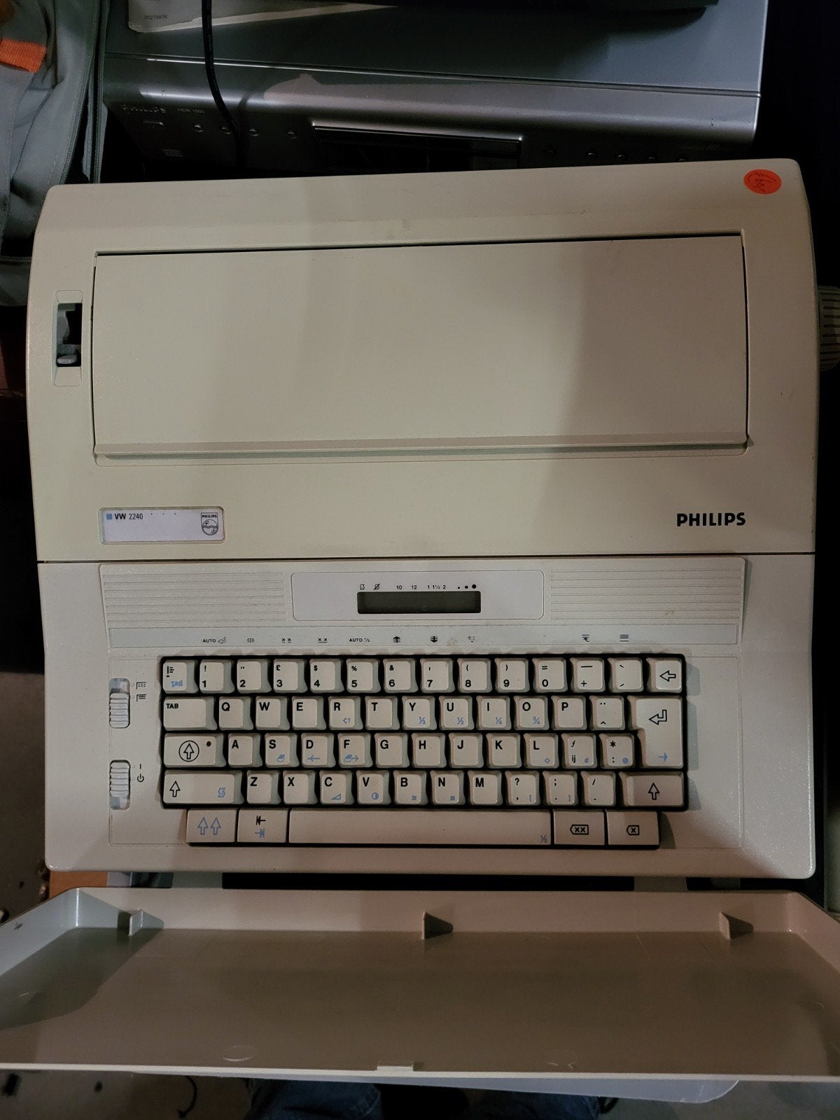 Philips VW 2240 Tekstverwerker - Vintage, Ophalen of Verzenden, Philips