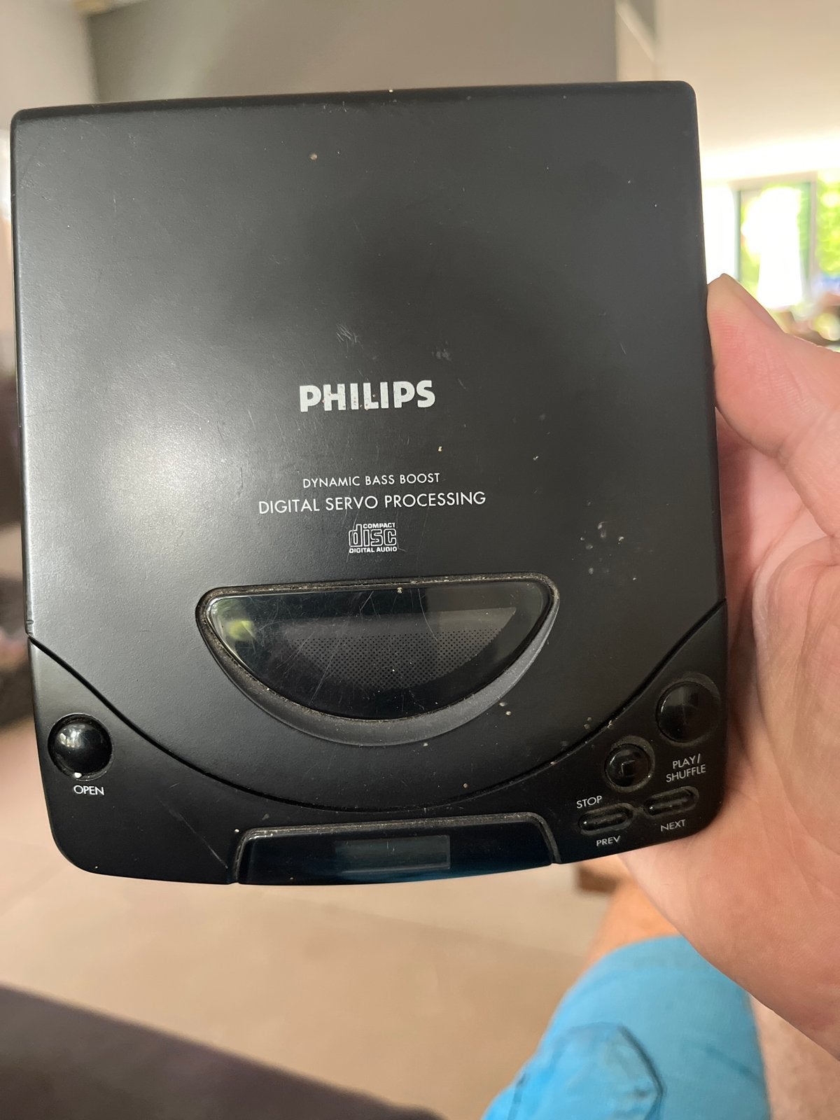 Philips Discman AZ6841 - Werkt op batterijen, Audio, Tv en Foto, Verzenden, Discman