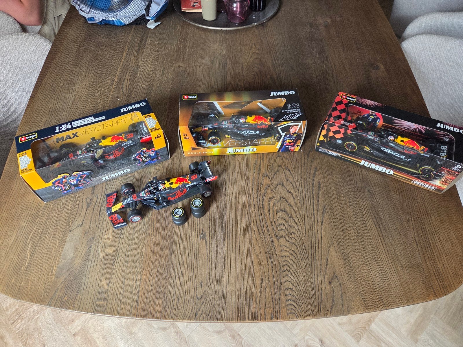 Max Verstappen Red Bull Racing Formule 1 1:24, Ophalen of Verzenden, Nieuw