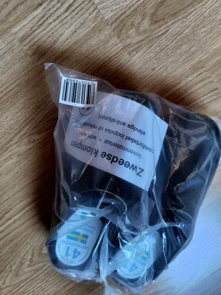 Zweedse klompen nieuw maat 41, Kleding | Heren, Schoenen, Ophalen, Klompen, Zwart, Nieuw