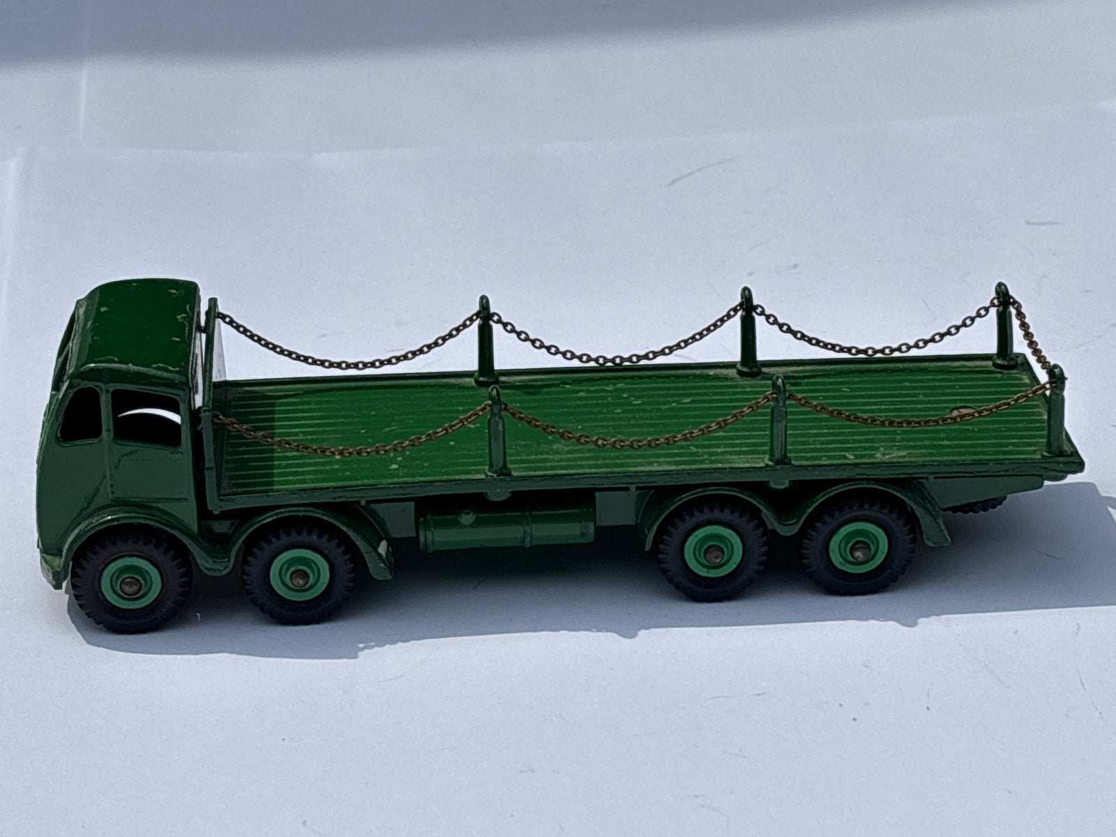Dinky Supertoys 905 FODEN FLAT TRUCK WITH CHAINS *TOP & RARE, Hobby en Vrije tijd, Modelauto's | 1:43, Ophalen of Verzenden, Zo goed als nieuw