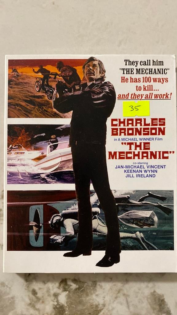 The mechanic blu ray met slipcover, Ophalen of Verzenden, Zo goed als nieuw, Thrillers en Misdaad
