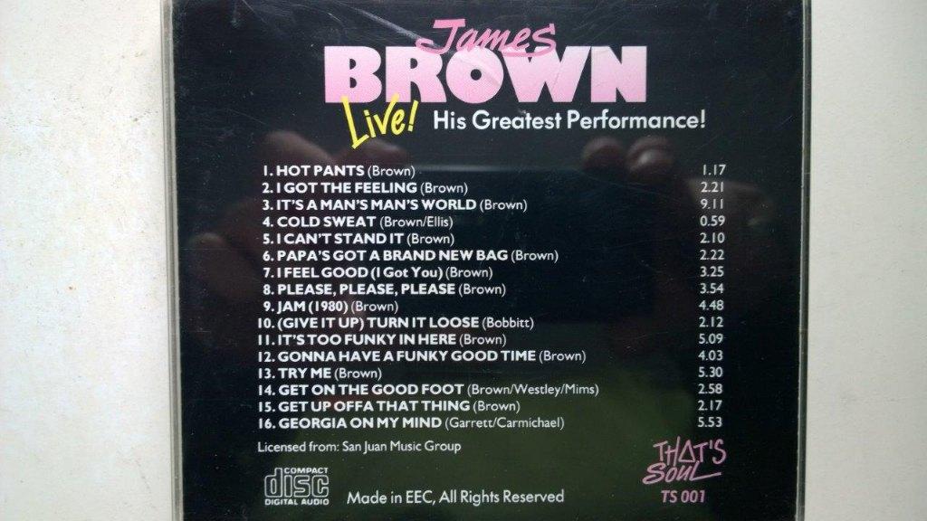 James Brown - Live! His Greatest Performance!, Ophalen of Verzenden, 1970 - 1979, Zo goed als nieuw, Soul of Nu Soul
