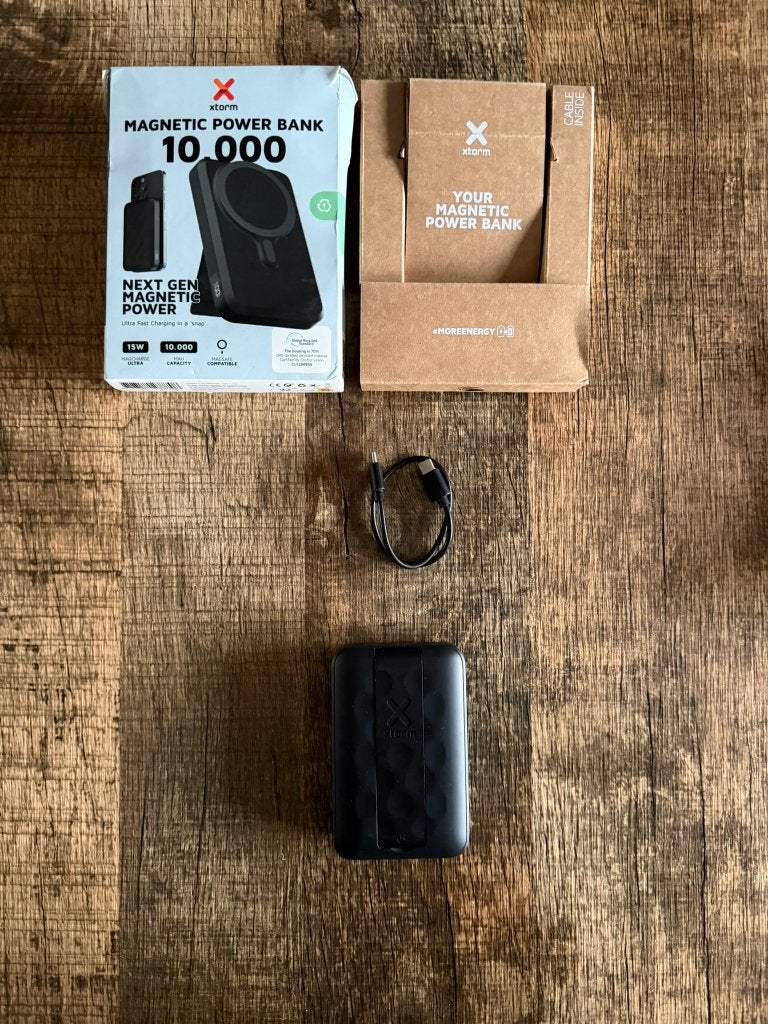 Xtorm Magnetische Powerbank - 10.000 mAh, Ophalen of Verzenden, Zo goed als nieuw, Xtorm