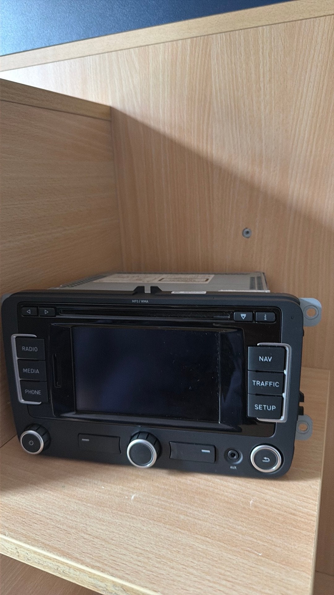 Autoradio seat leon 2010, Auto diversen, Ophalen of Verzenden, Zo goed als nieuw