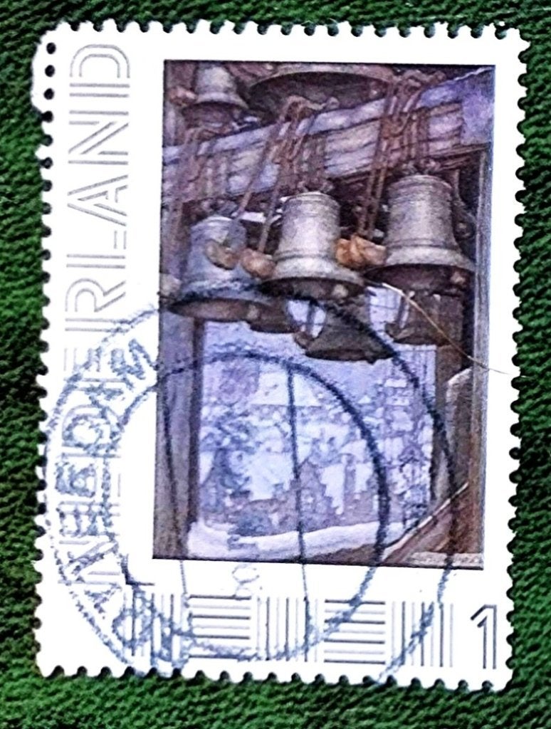 Persoonlijke postzegel Anton Pieck 3, Verzenden, Na 1940, Gestempeld