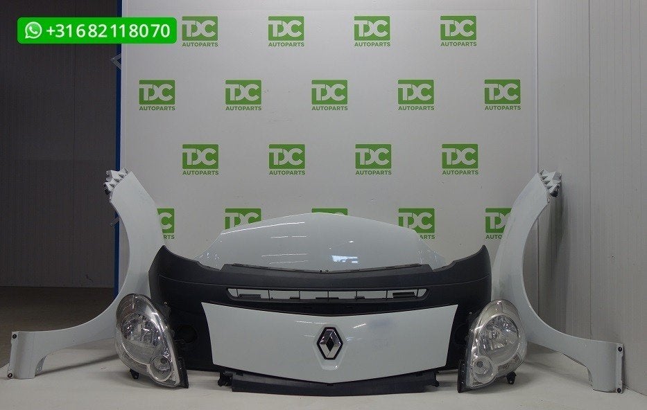Renault Kangoo 1.5 DCI ('08-'13) Voorkop (compleet) wit, Gebruikt, Renault, Ophalen of Verzenden