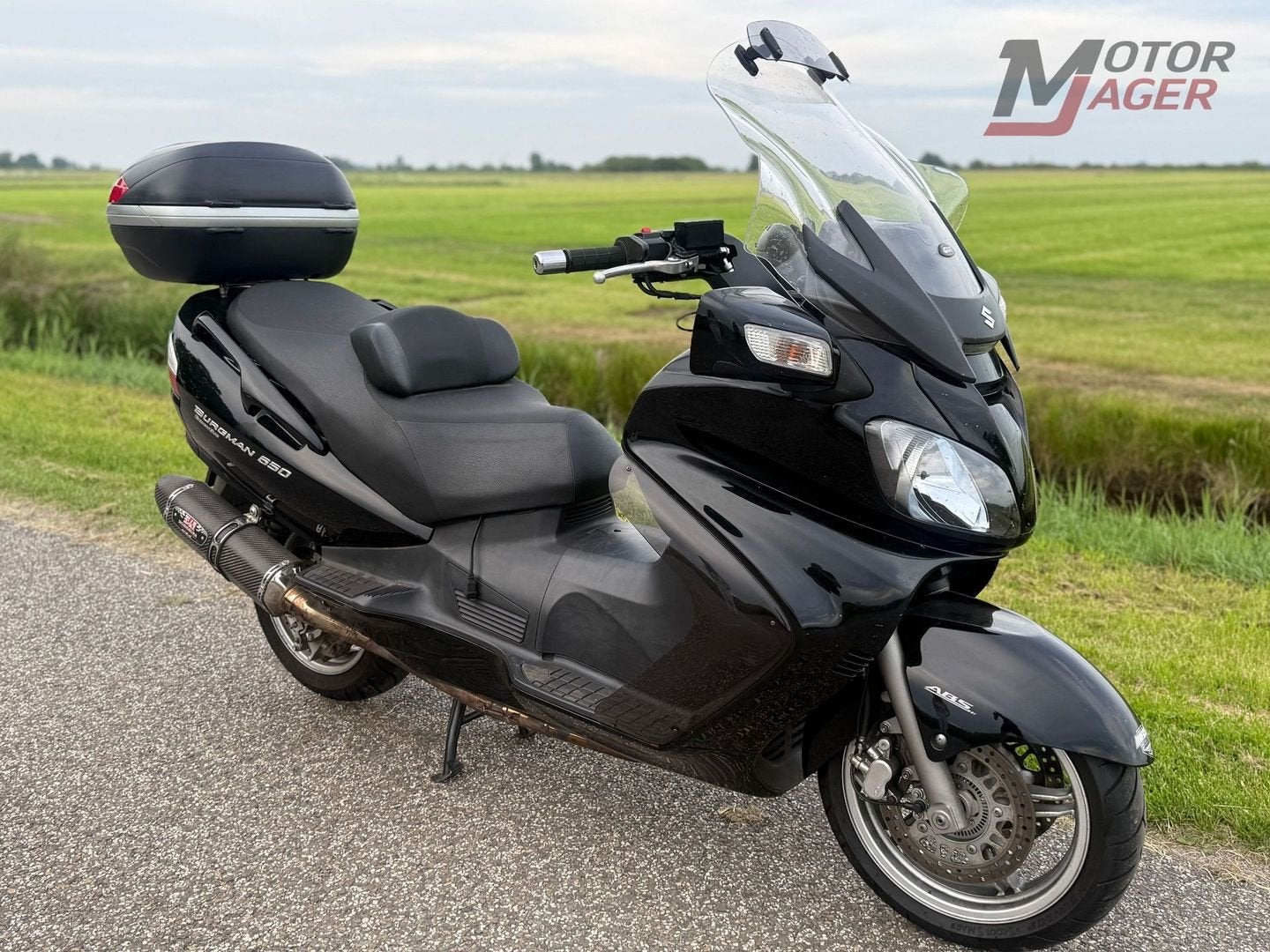 SUZUKI AN 650 BURGMAN ABS ( 200 400 motorscooter ), Info@motorjager.nl, Motorrijbewijs A, Bedrijf, 638 cc